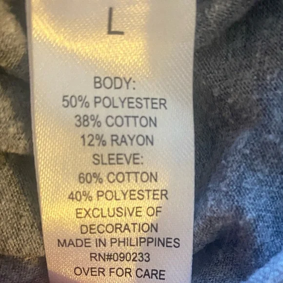 On The Byas Gray and neon orange tee - Picture 3 of 3